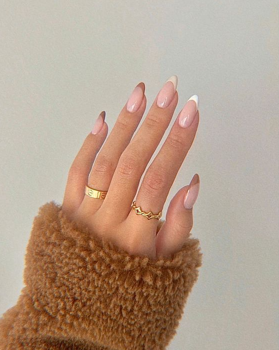 Fall French Tips - Cute & Trendy Nail Designs for Teens in 2023