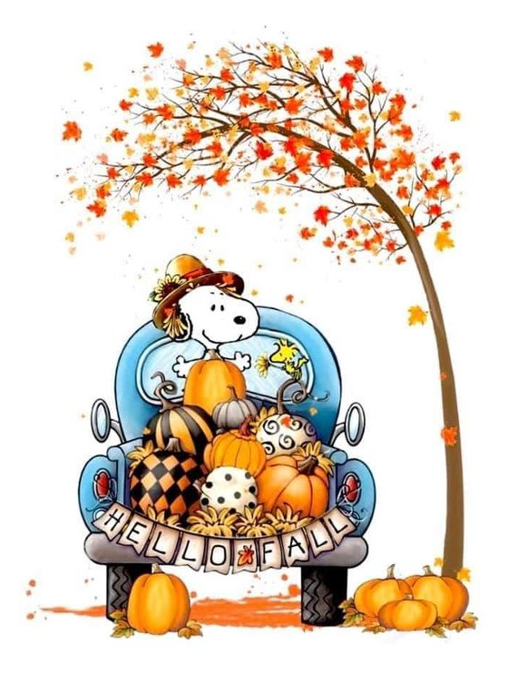 Good Morning Fall Images - Snoopy wallpaper