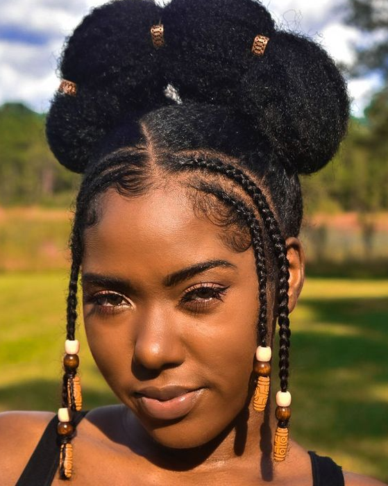 Hairstyles Natural Hair - Beautiful Black Women Unapologetically Rocking Creative Natural Hairstyles