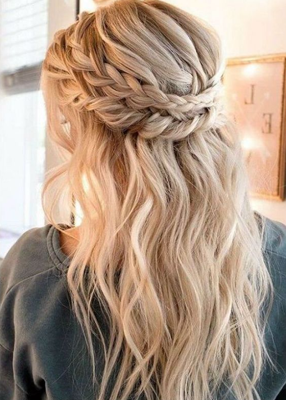 Hoco Hairstyles   Beautiful Braided Wedding Hairstyles For The Modern Bride