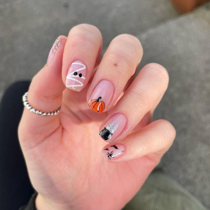 Pretty Coolest Halloween Nails