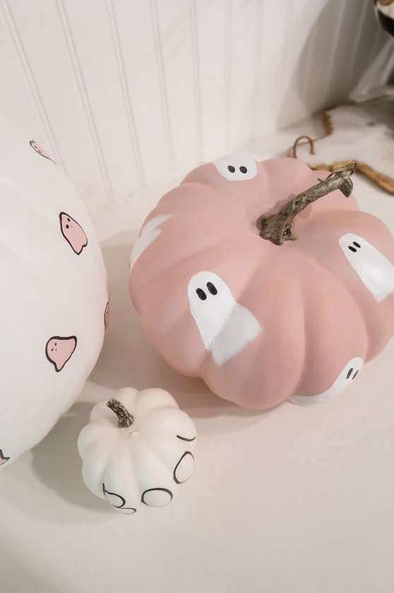 Pumpkin Painting Ideas - DIY No Carve Pumpkins ideas