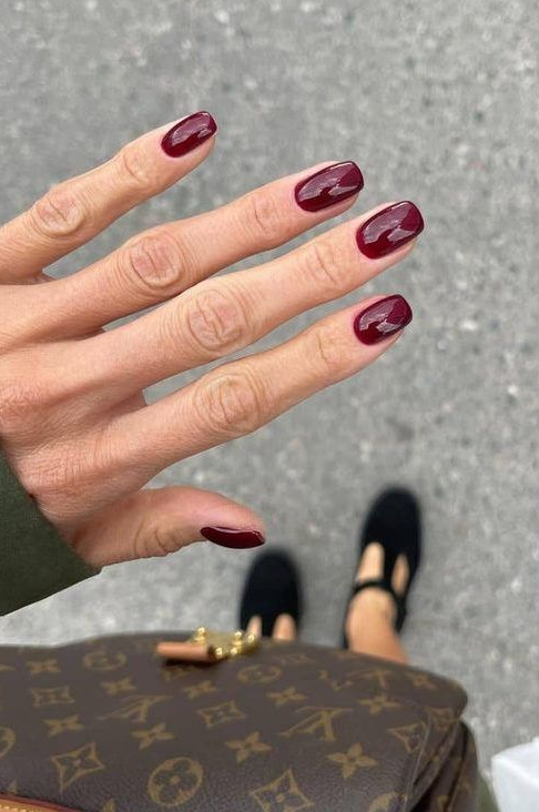 Red Fall Nails   Best Fall Nail Colors Of 2023