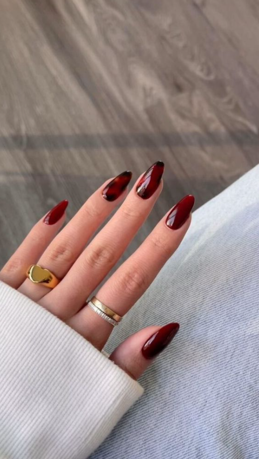 Red Fall Nails - Insanely Cute Autumn Nail Designs You Have to Recreate This Autumn Season