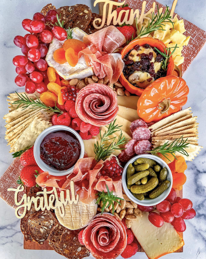 Thanksgiving Charcuterie Boards - Thankful & Grateful