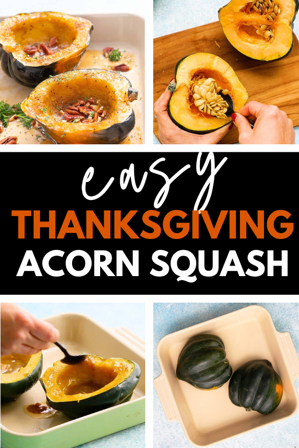 Thanksgiving Side Dishes - Easy Thanksgiving Acorn Squash