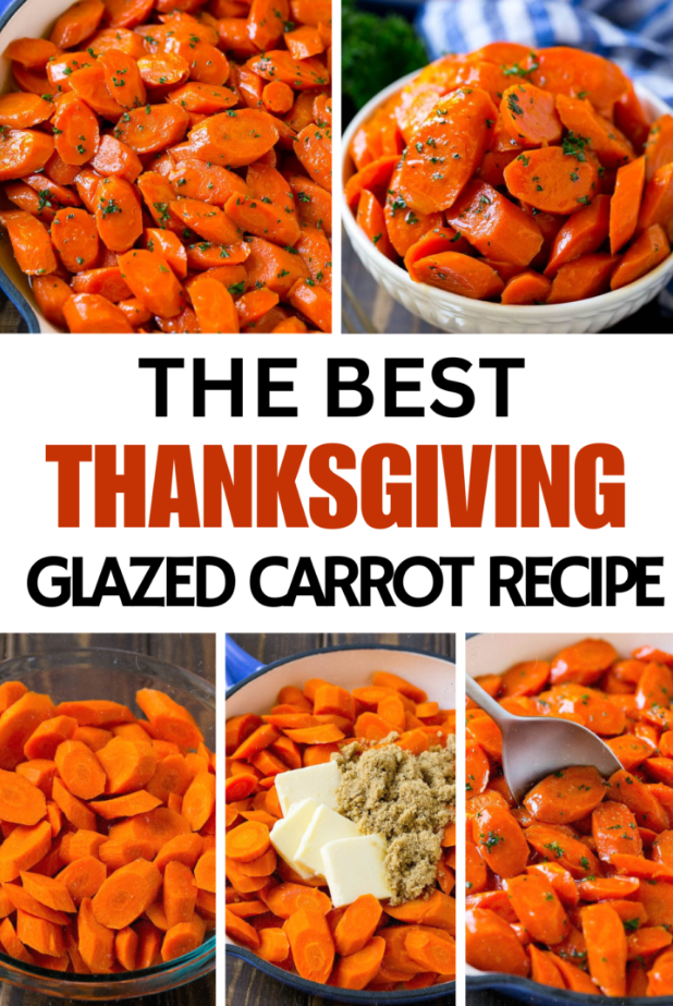 Thanksgiving Side Dishes - Glazed Carrots