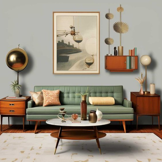 70s Living    How To Create The Perfect Mid Century Modern Living