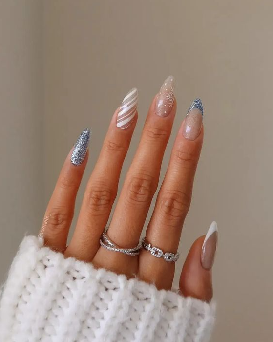 Almond Winter Nails   Winter Nail Designs You'll Want To Try This Season