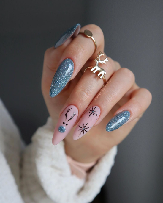 Awesome Cute Winter Nail Ideas Picture