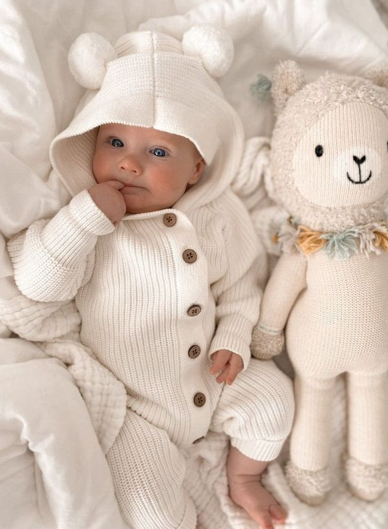 Baby Fever   A Classic Hoodie Knitted