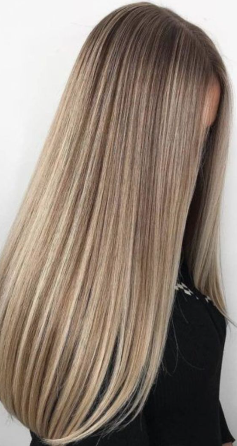 Butter Blonde Hair   Trendiest Hair Colors For 2023 Blonde Long Straight Hair