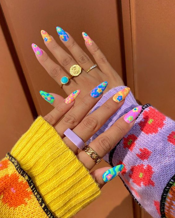 Cute Art Styles   Nail Art Pictures We've Saved For Our Next Trip To The Salon