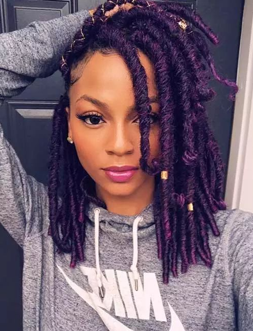 Dyed Locs Ideas   Best Hair Color Ideas For Black Women
