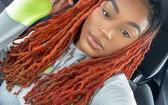 Dyed Locs Ideas   Short Locs Hairstyles Locs Hairstyles
