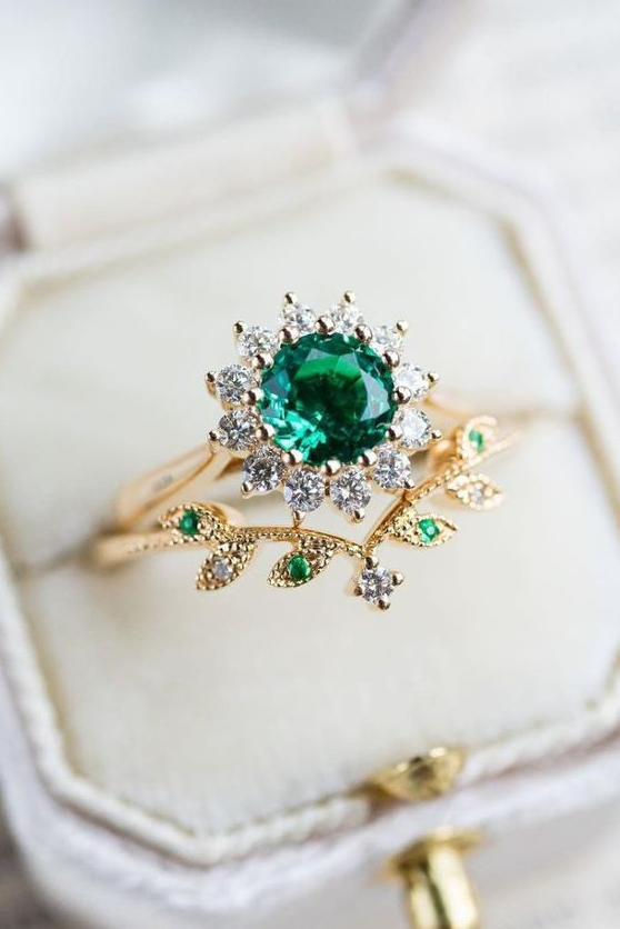 Fairytale Engagement Rings   Gorgeous Colored Engagement Rings
