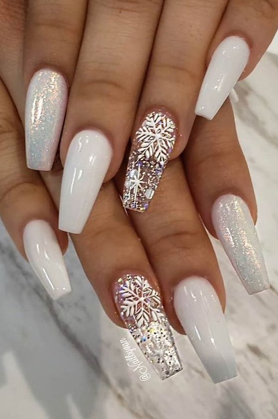 Holiday Nails Winter   Gorgeous Winter Nail Ideas For The Holiday