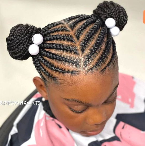 Kids Cornrow Hairstyles Natural Hair   Natural Hairstyles For 10 Year Old Kids In Elementary School