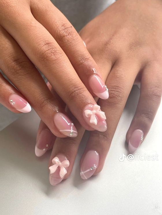 Nail Shapes For Chubby Fingers   Acrylic Nails Gel Nails Pink Nails