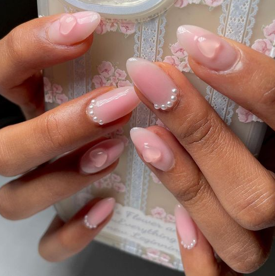 Nail Shapes For Chubby Fingers   Pink Coquette Nails