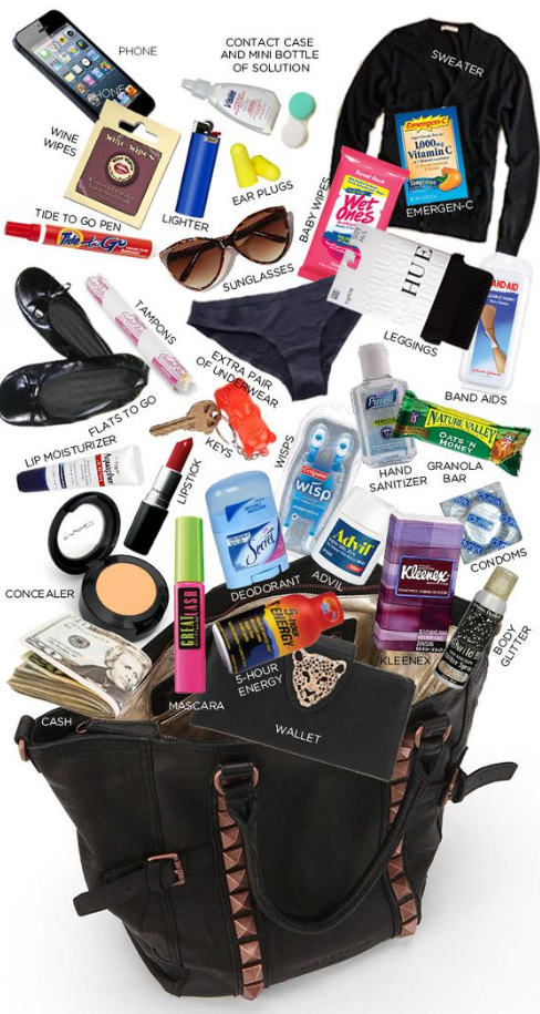 Purse Must Haves   What You Need In Your Bag On New Year's