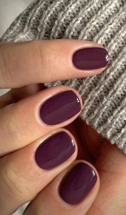 Winter Nail Color   Chic Minimalist Nail Trends To Try This Fall & Winter