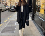 Winter Vaquera Outfits   Winter Fashion Outfits White Boots Outfit