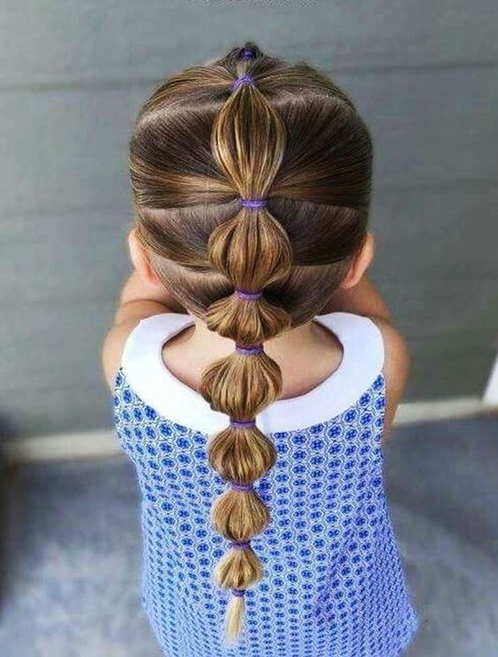 Hair Styles For Kids   Simple And Easy Girl Toddler Hairstyle