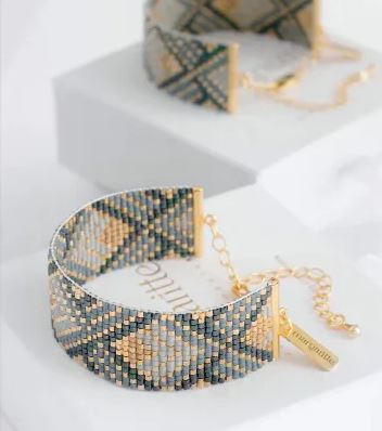 Miyuki Loom Bead Bracelet