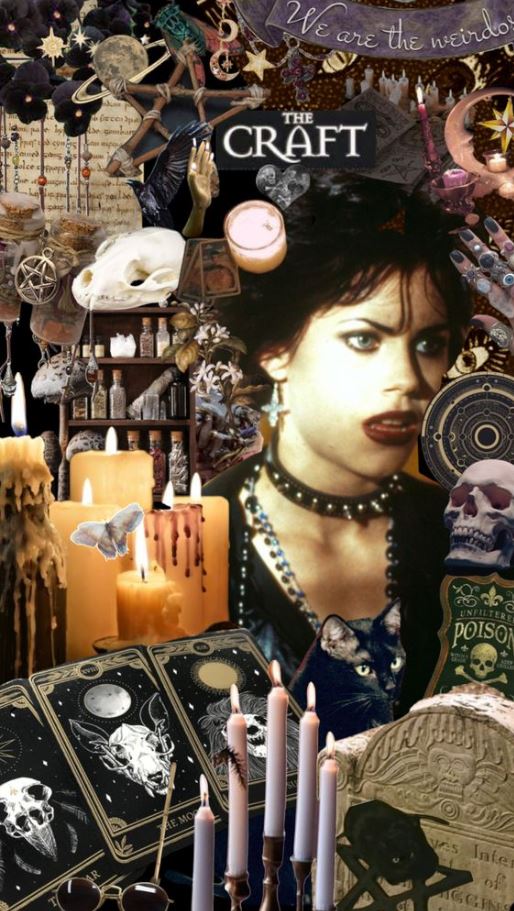 90s Whimsigoth Lockscreen   The Craft Movie Witch Wallpaper Witchy Wallpaper Romantic Art
