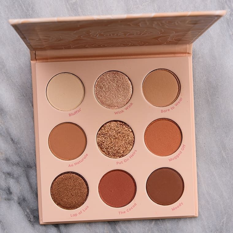 ColourPop Nude Mood Eyeshadow Palette Review & Swatches