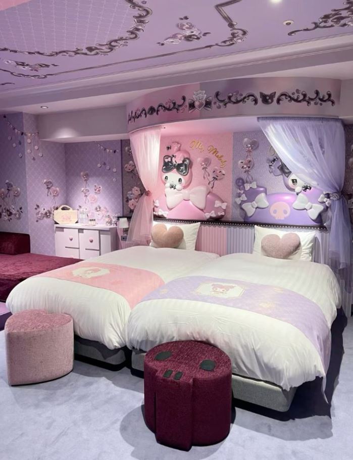 Kuromi Room   Sanrio Hello Kitty Kuromi Bedroom