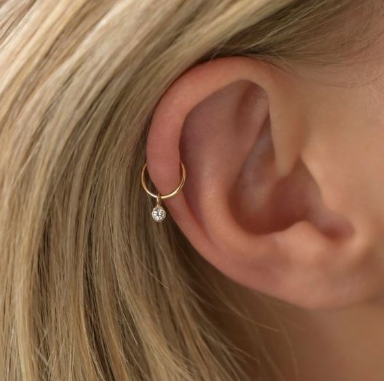 Cartilage Earring   Helix Earrings Hoop Helix Jewelry Helix Piercing Jewelry Cartilage Earrings Hoop Earings Piercing Helix Earrings