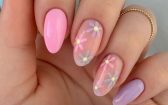 Spring Almond Nails Designs   Spring Acrylic Nails Pastel Nails Designs Nail Designs Floral Nails Round Nails Flower Nails