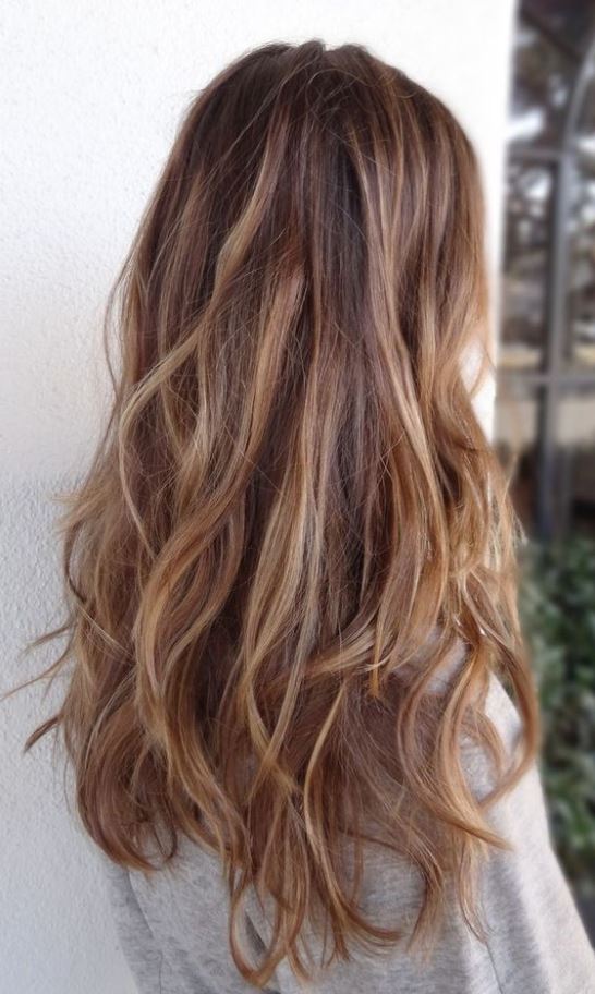 Sunkissed Hair Brunette   Colored Hair Tips Long Hair Styles Balayage Hair Hair Styles Brown Blonde Hair Hair Color Trends