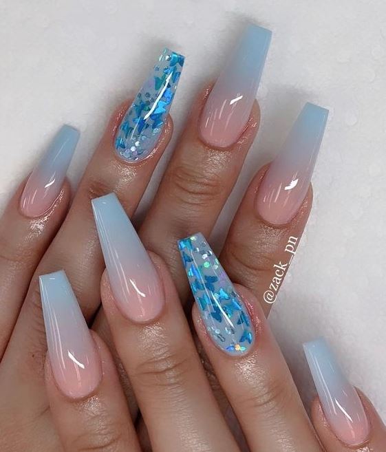 Coffin Nails Ideas   Best Nail Design Ideas For The Mermaid Lovers Nails Design With Rhinestones Fashion Nails Coffin Nails Designs Short Coffin Nails Designs Long Acrylic Nail Designs