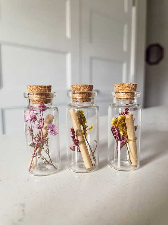 Diy Gifts   Wedding Diy Mini Message In A Bottle For Bridesmaids Gifts Diy Crafts For Gifts Wedding Favors Diy Wedding Diy Gifts Gifts