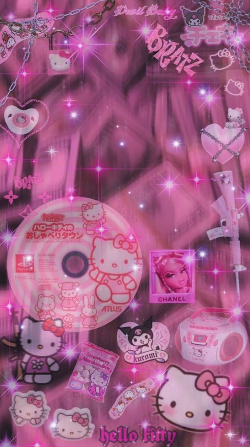 Hello Kitty Wallpaper   Girlie Wallpaper Hello Kitty Pink Girly Wallpaper Pink Hello Kitty Wallpaper Iphone Pink Wallpaper Hello Kitty Walpaper Hello Kitty Hello Kitty Wallpaper Hd