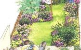 Small Garden Layout   Small Garden Plans Cottage Garden Design Garden Design Plans Garden Design Layout Garden Design Garden Planning