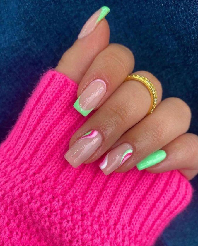 Amazing Cute And New Summer Nails Ideas