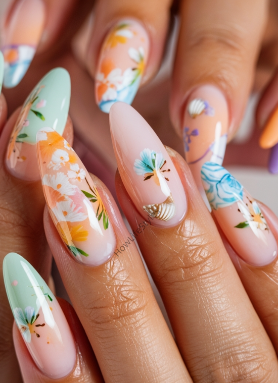 Pretty Funky Summer Nail Designs Inspiration