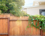 Wood Fence Ideas   Try A Stepped Fence