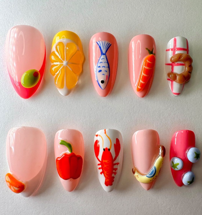 Amazing Best Summer Nail Photo