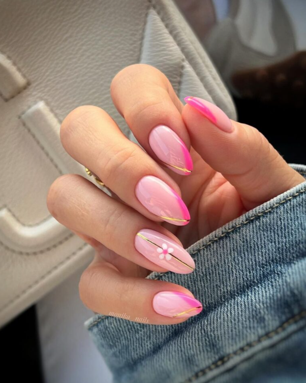 Amazing Simple Summer 2024 Nails Photo