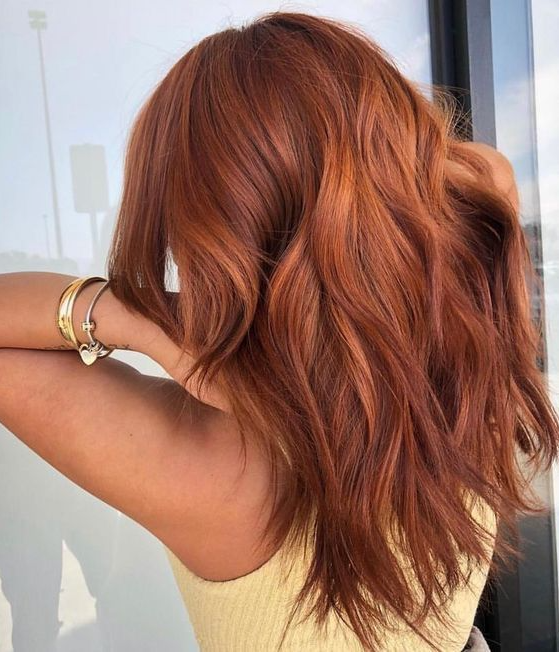 Biggest Spring Summer 2024 Hair Color Trends You'll See Everywhere Copper Red Hair Color Hair Color Balayage Ginger Hair Color Hair Color Auburn Hairstyles Haircuts Balayage Hair Dyed Hair