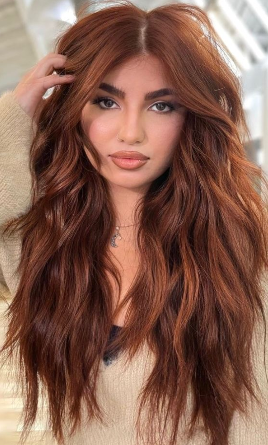 Trendy Copper Brown Hair Color Ideas To Transform Your Look Copper Brown Hair Copper Balayage Hair Auburn Hair Red Haircolor Ginger Hair Color Brown Hair Looks Wine Hair Color Brown Hair Inspiration