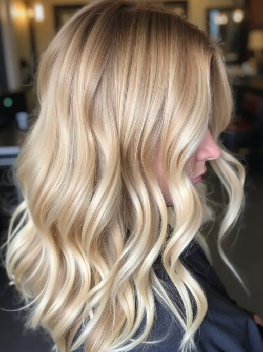 Cute Golden Blonde Hair Color Ideas