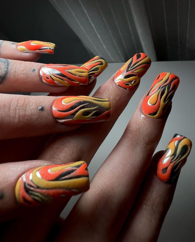 Fiery Swirl Masterpiece