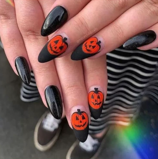 Halloween Inspired Nails Halloween Nails Acrylic Halloween Nails Simple Halloween Nails 2024 Halloween Nails Short Halloween Nails Ideas