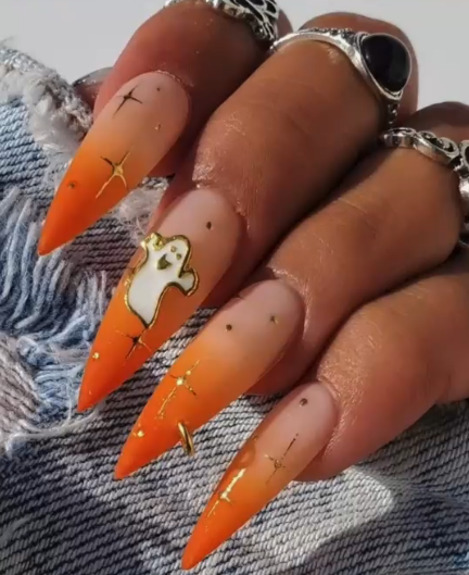 Halloween Nail Trends Trendy Nails Acrilic Nails Fashion Nails Halloween Nails Nails Luxury Nails